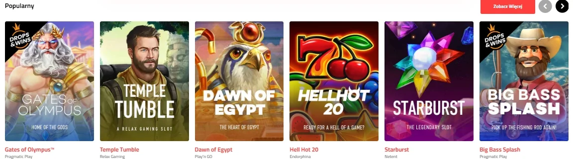 Gry i oprogramowanie Ultra Casino