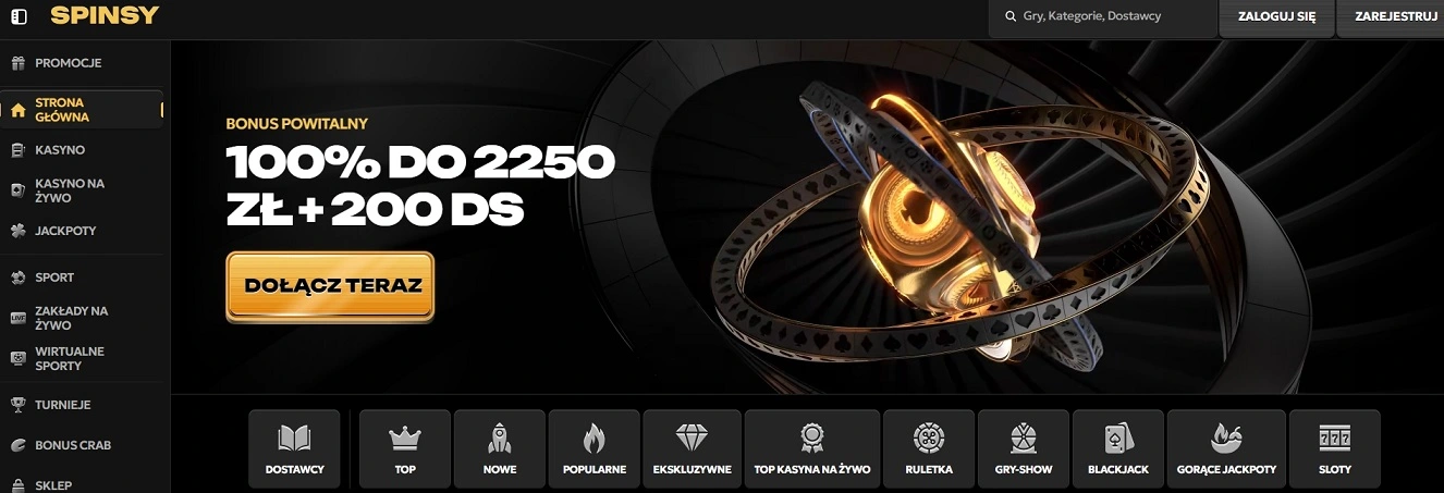 Strona główna Spinsy Casino