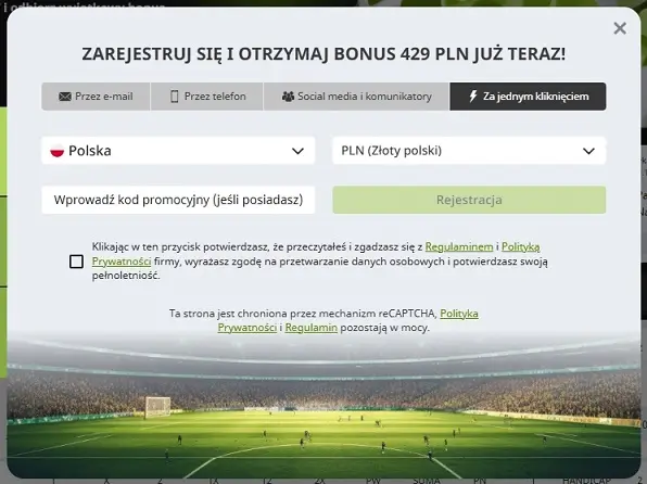 4 Formularz rejestracyjny WinWin Casino